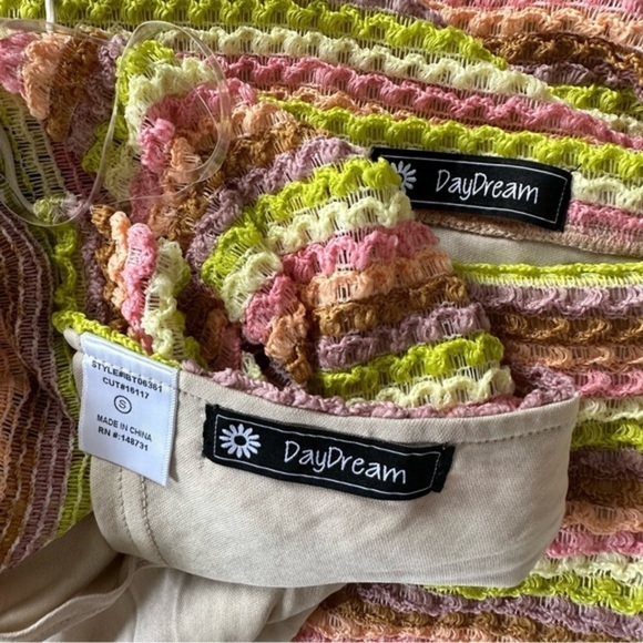 DAYDREAM STRIPED KNIT HALTER AND MINI SKIRT SET - Picture 9 of 9